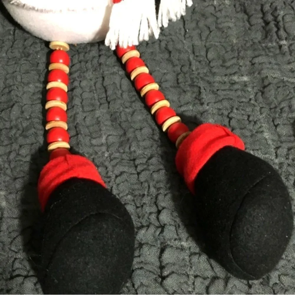 NWT Sitting Stuffed Snowman